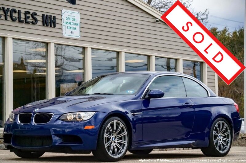 2011 BMW M3 M Double Clutch Convertible Boston MA