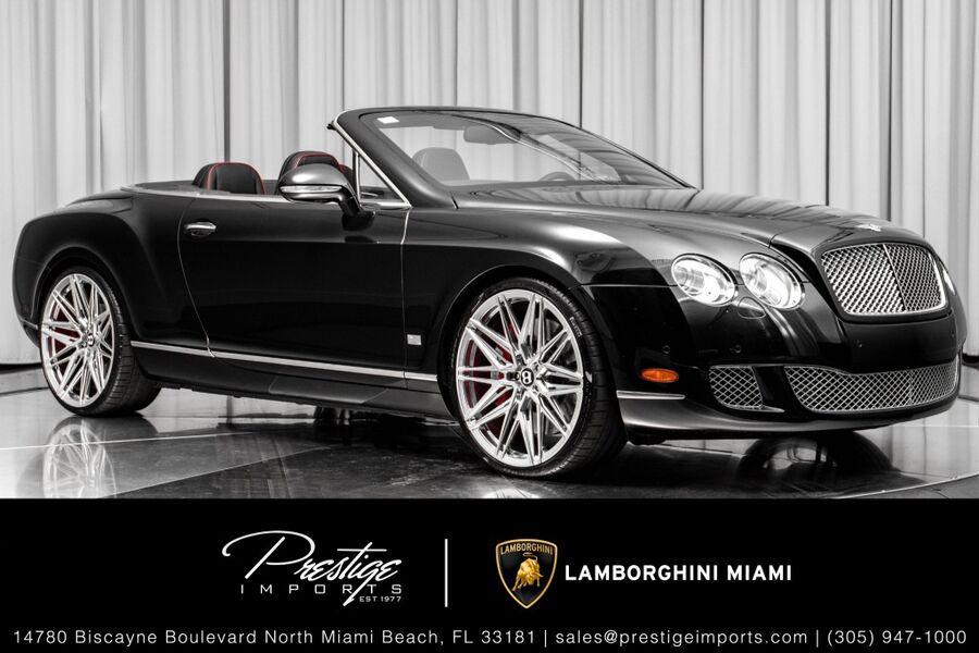 2011 Bentley Continental GT Speed North Miami FL 2011 Bentley Continental GT Speed North Miami FL