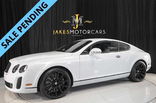 2011 Bentley Continental Supersports ($277,235 MSRP!!) *4-SEATER* *COMFORT SEATS* *ONLY 15,000 MILES* *$11,000 IN SERVICE JUST DONE*