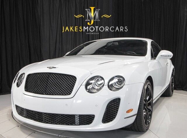2011 Bentley Continental Supersports ($277,235 MSRP!!) *4-SEATER* *COMFORT SEATS* *ONLY 15,000 MILES* *JUST SERVICED* San Diego CA