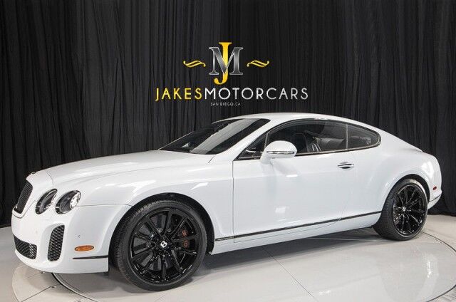 2011 Bentley Continental Supersports ($277,235 MSRP!!) *4-SEATER* *COMFORT SEATS* *ONLY 15,000 MILES* *SERVICED*