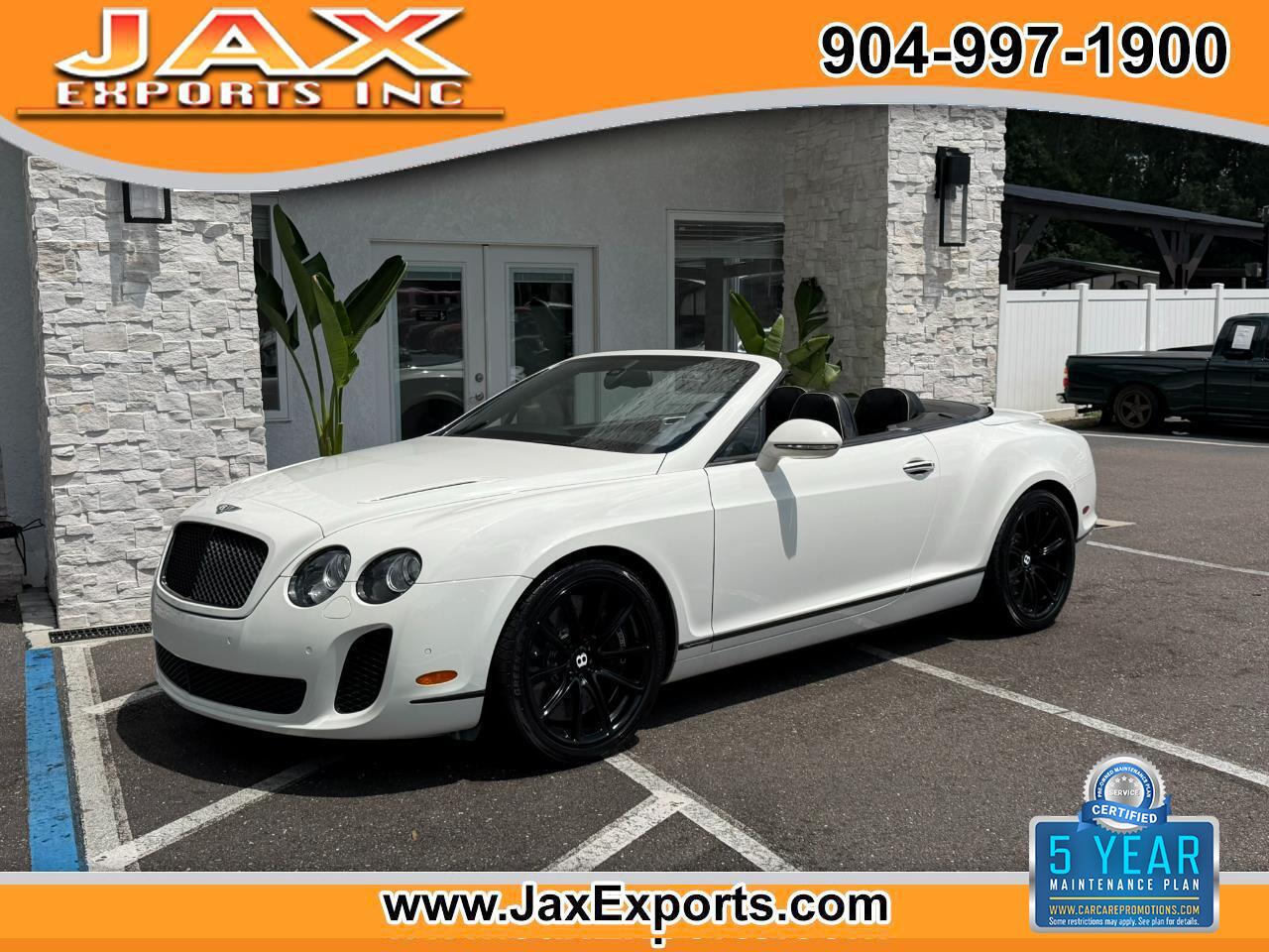 2011 Bentley Continental Supersports 2dr Conv Supersports
