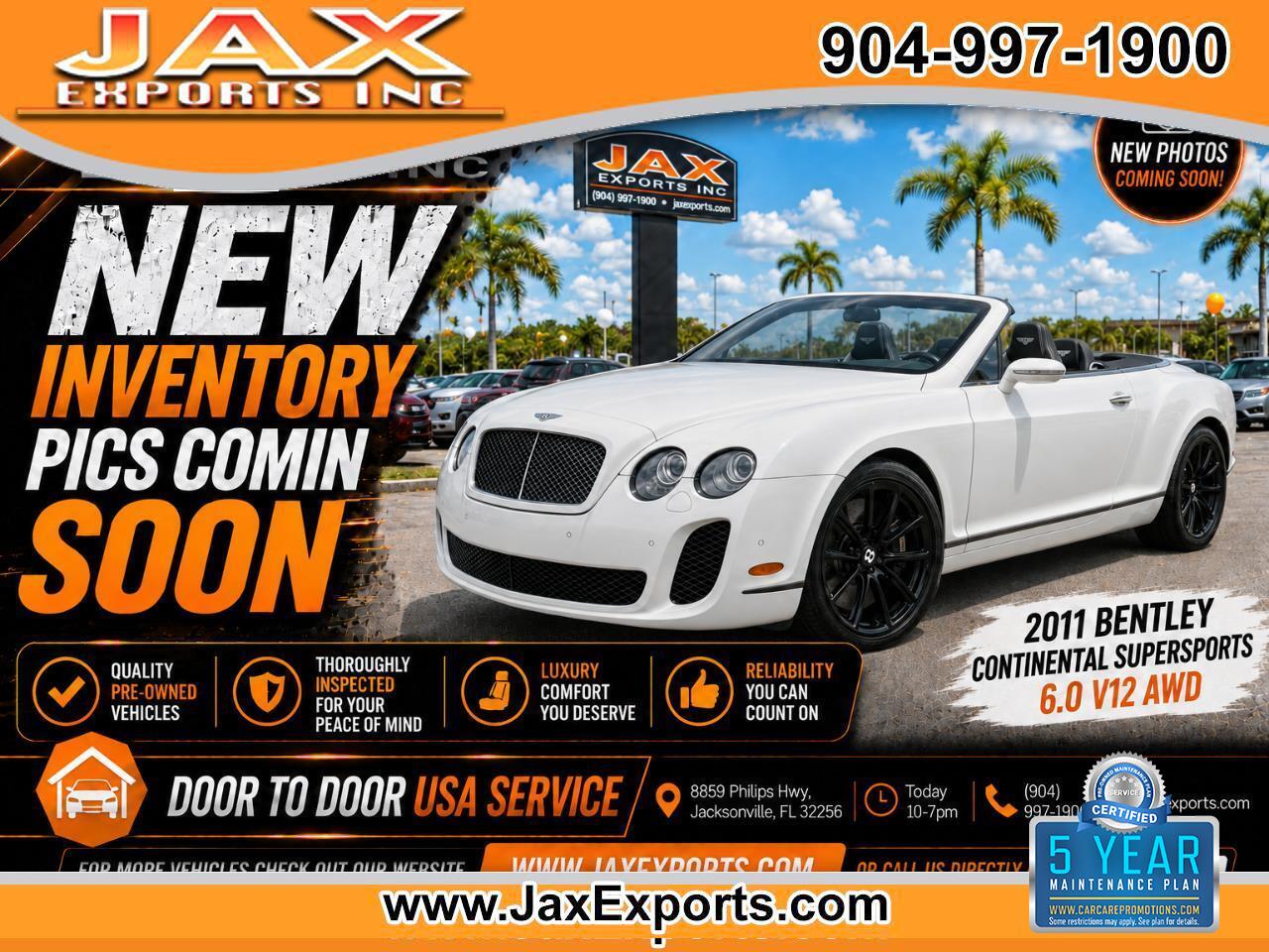 2011 Bentley Continental Supersports 2dr Conv Supersports