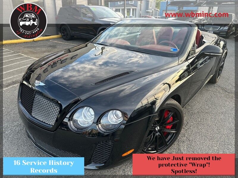 2011 Bentley Continental Supersports Supersports Convertible AWD