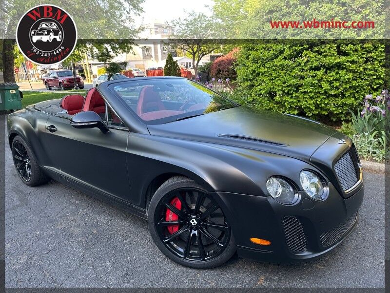 2011 Bentley Continental Supersports Supersports Convertible AWD