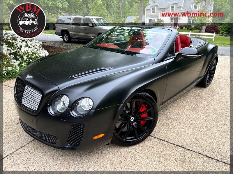 2011 Bentley Continental Supersports Supersports Convertible AWD