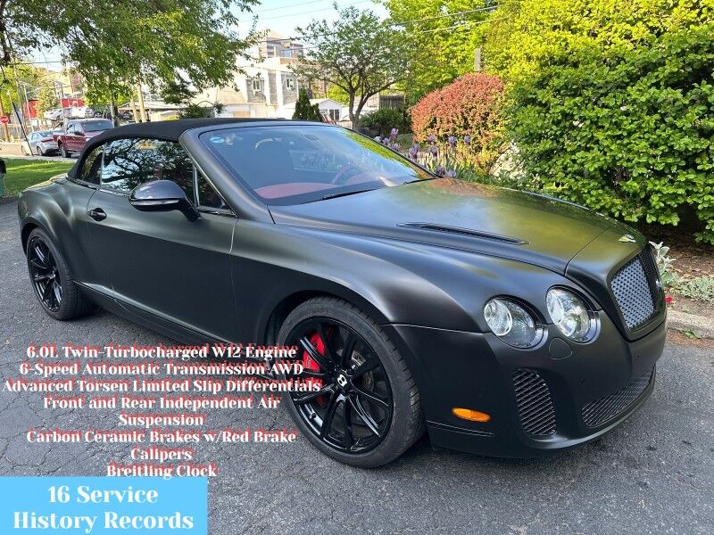 2011 Bentley Continental Supersports Supersports Convertible AWD Arlington VA