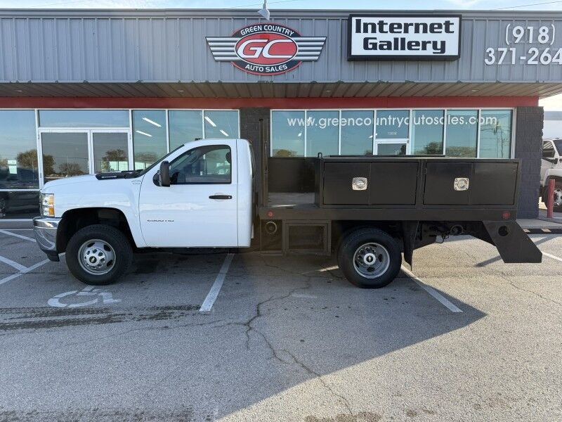 2011 Chevrolet 3500HD DRW Flatbed 13k exempt mi WT Collinsville OK
