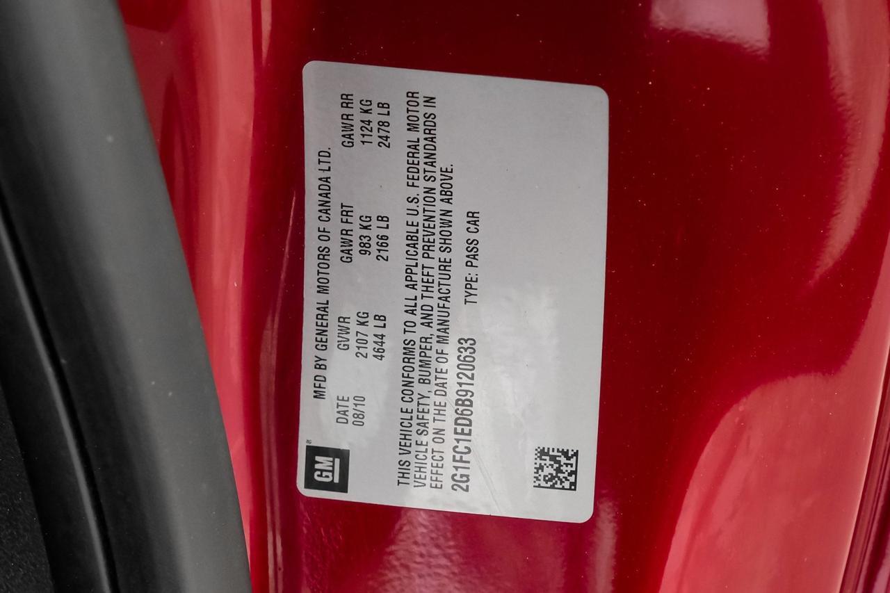 2011 Chevrolet Camaro 2LT AUTOMATIC RS PKG HEADUP DISPLAY SUNROOF LEATHER HEATED SEATS Carrollton TX