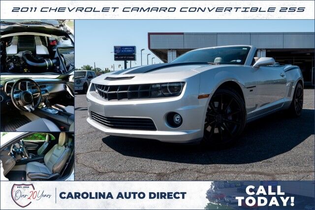 2011 Chevrolet Camaro Convertible 2SS / RS Package / 6.2L V8!