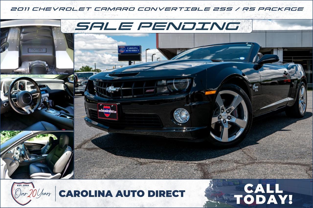 2011 Chevrolet Camaro Convertible 2SS / RS Package / LOW MILES!