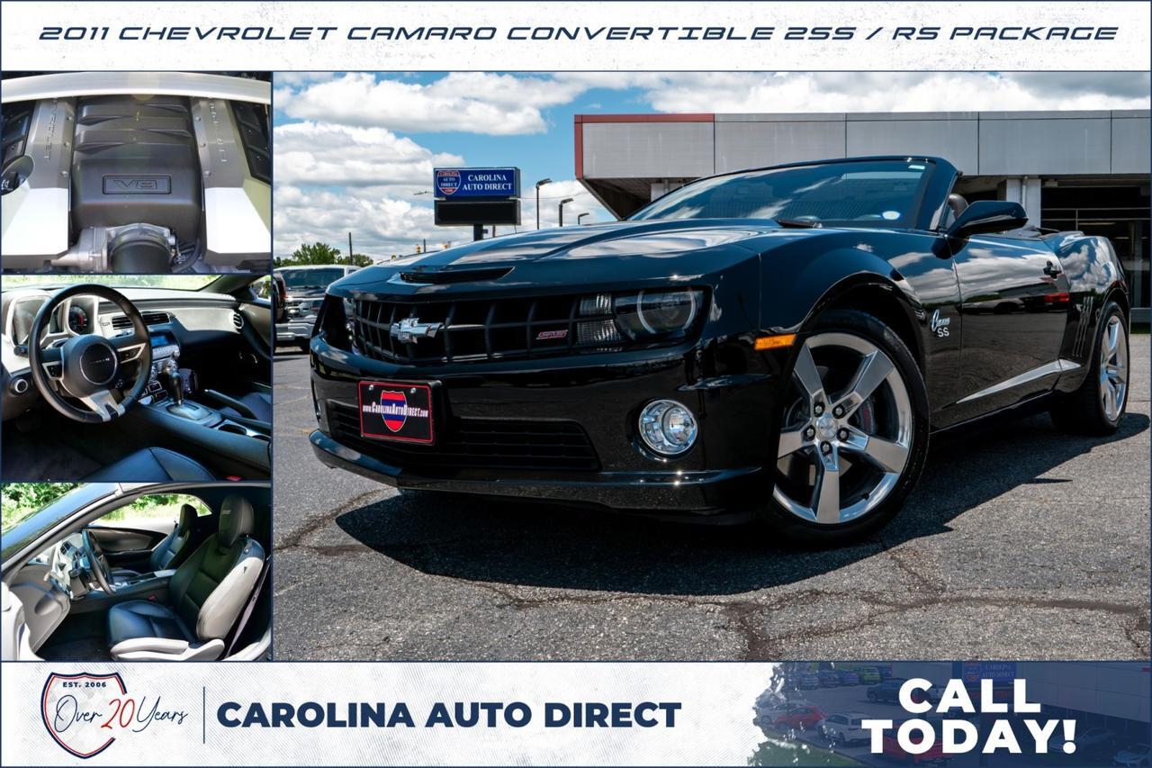 2011 Chevrolet Camaro Convertible 2SS / RS Package / LOW MILES!