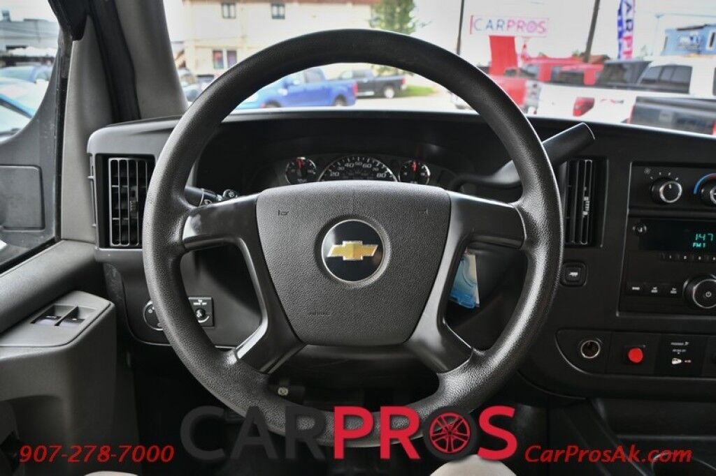 2011 Chevrolet Express Commercial Cutaway Work Van - 6.0L V8 - Convenience & Cold Climate Pkg - Power Windows & Locks - AM/FM Radio - Interior & Exterior Storage Shelving - 16 Steel Wheels - Engine Block Heater - Tow PKG Anchorage AK