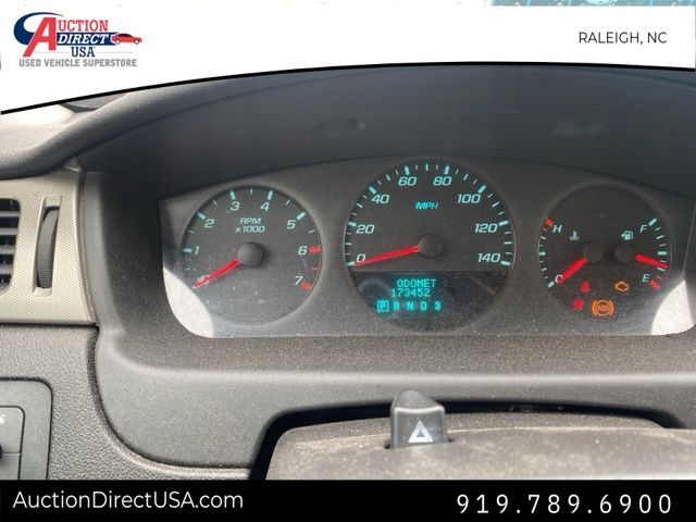 2011 Chevrolet Impala Police Raleigh NC