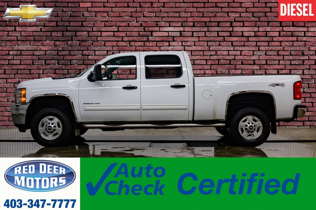 2011 Chevrolet Silverado 2500HD 4x4 Crew Cab LT Diesel Leather