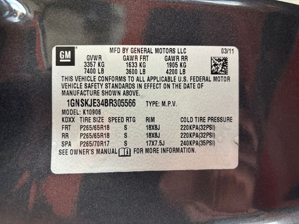 2011 Chevrolet Suburban LT Franklin OH