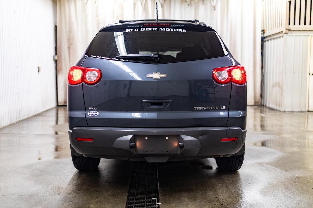 2011 Chevrolet Traverse AWD LS 3rd Row Seating Red Deer AB