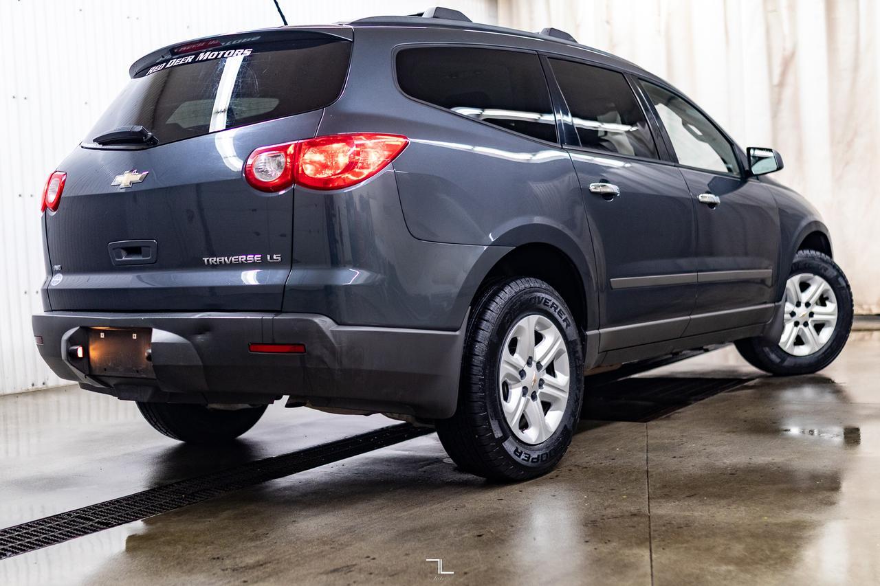2011 Chevrolet Traverse AWD LS 3rd Row Seating Red Deer AB