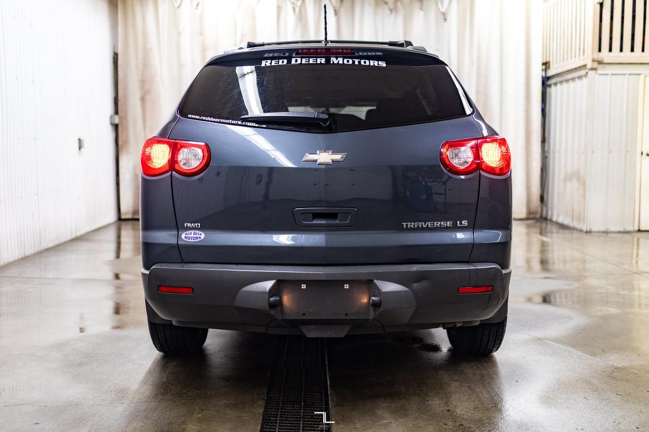 2011 Chevrolet Traverse AWD LS 3rd Row Seating Red Deer AB