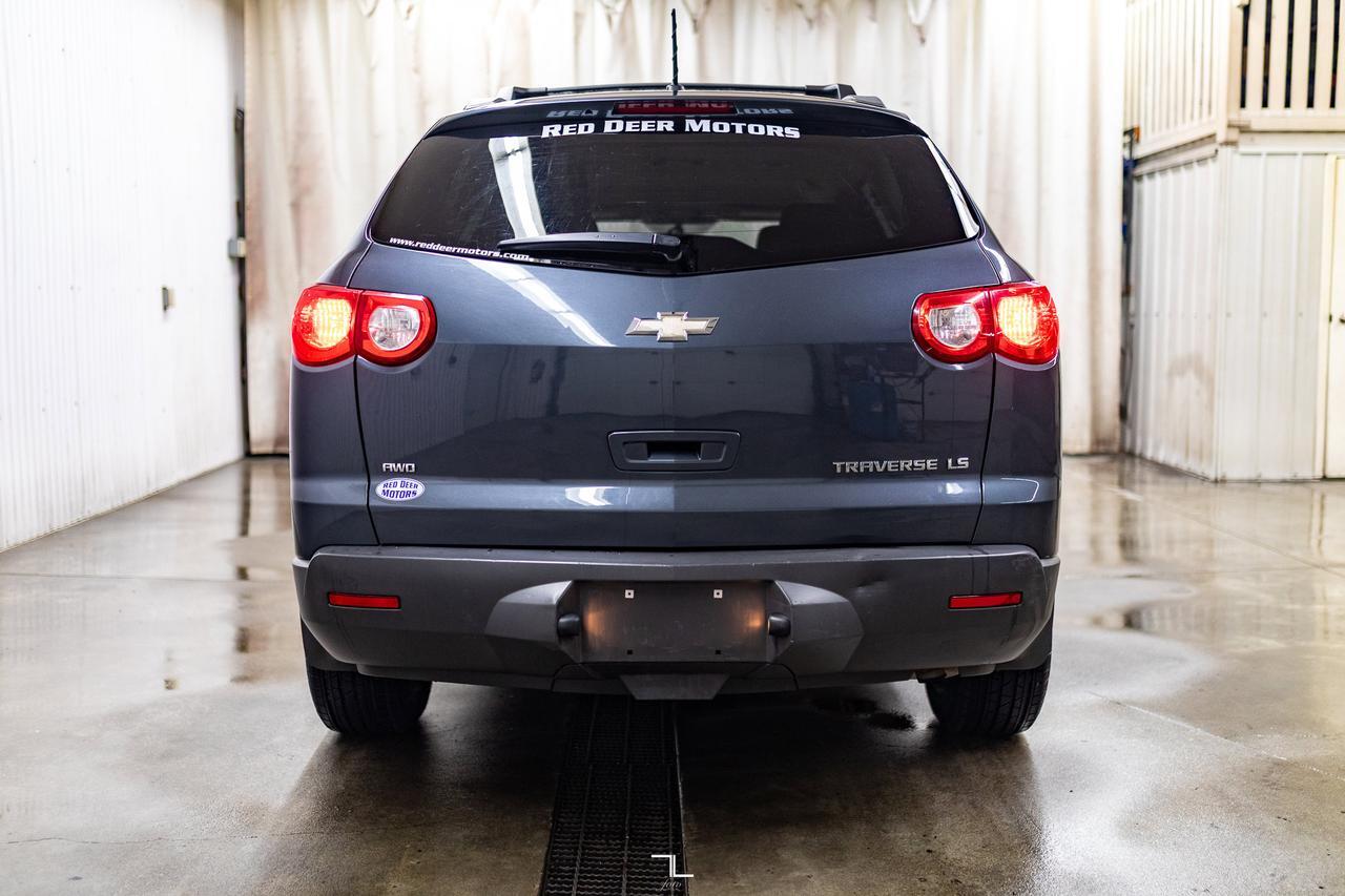 2011 Chevrolet Traverse AWD LS 3rd Row Seating Red Deer AB