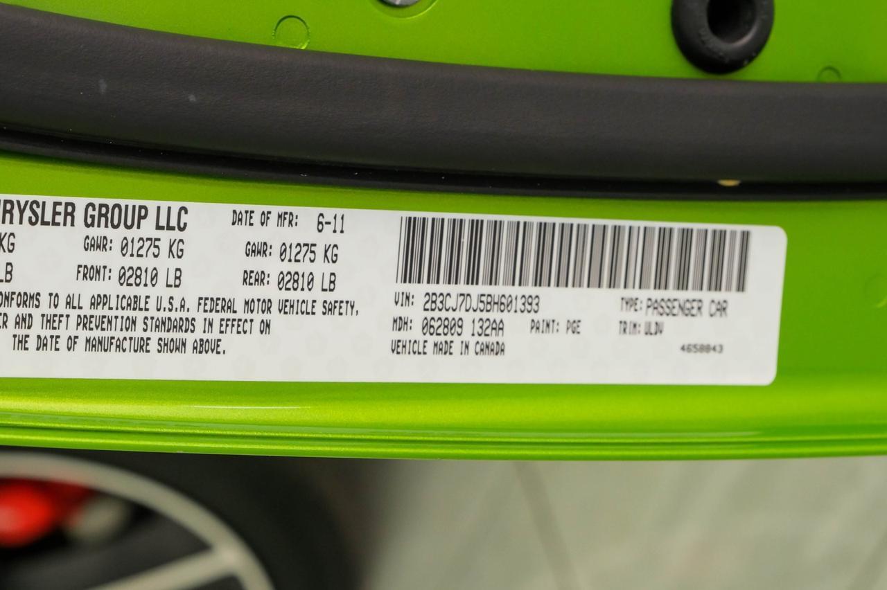 2011 Dodge Challenger SRT8 SUNROOF LEATHER HEATED SEATS KEYLESS START BLUETOOTH POWER DRIVER SEAT Carrollton TX