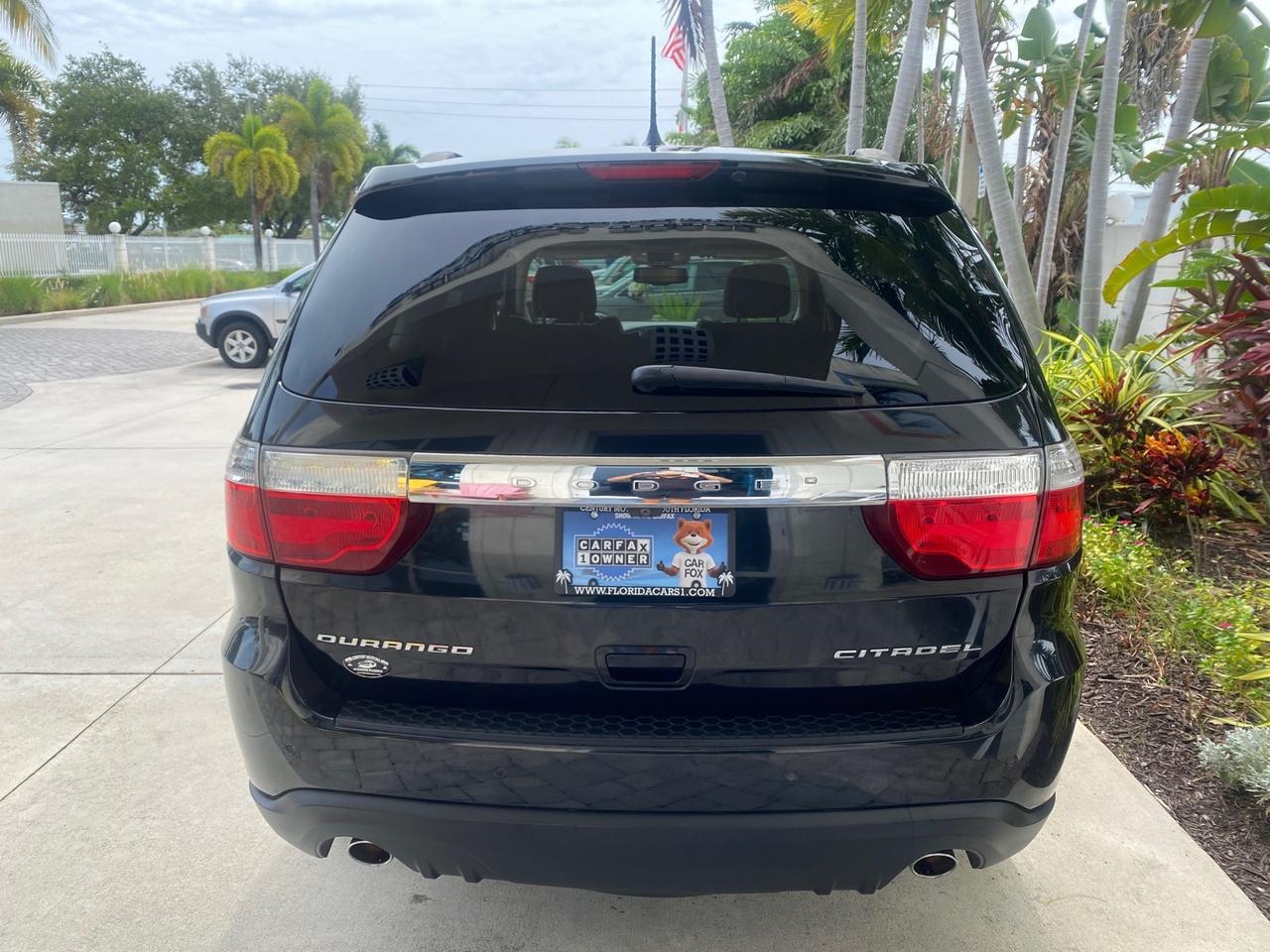 2011 Dodge Durango Citadel 4WD LOW MILES 60,759 Pompano Beach FL