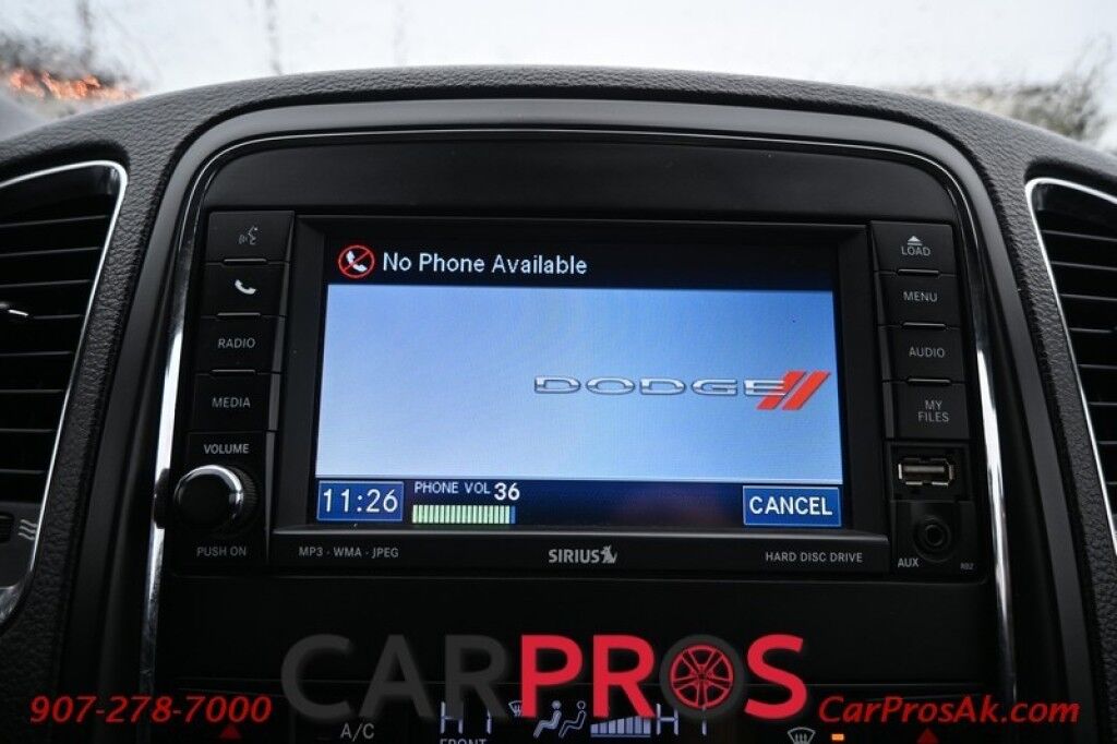 2011 Dodge Durango Crew - 3.6L V6 - Automatic - All Wheel Drive - Powered Leather Front Seats - Remote Start - Keyless Entry - Bluetooth - Backup Camera - 3rd Row Seating Anchorage AK