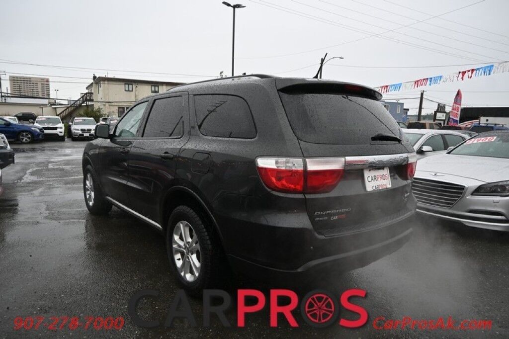 2011 Dodge Durango Crew - 3.6L V6 - Automatic - All Wheel Drive - Powered Leather Front Seats - Remote Start - Keyless Entry - Bluetooth - Backup Camera - 3rd Row Seating Anchorage AK