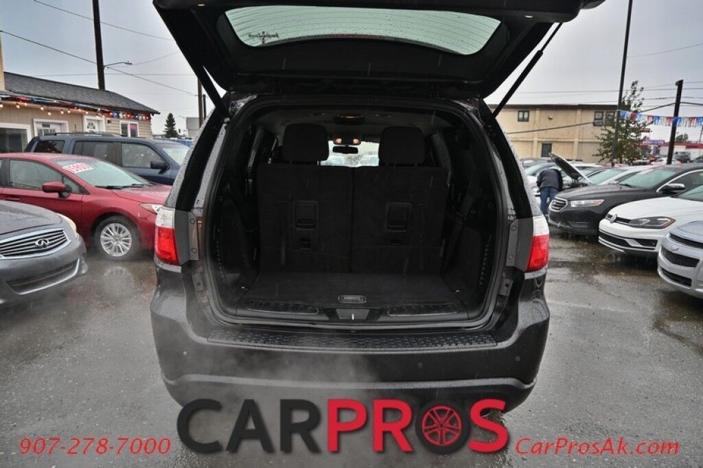 2011 Dodge Durango Crew - 3.6L V6 - Automatic - All Wheel Drive - Powered Leather Front Seats - Remote Start - Keyless Entry - Bluetooth - Backup Camera - 3rd Row Seating Anchorage AK