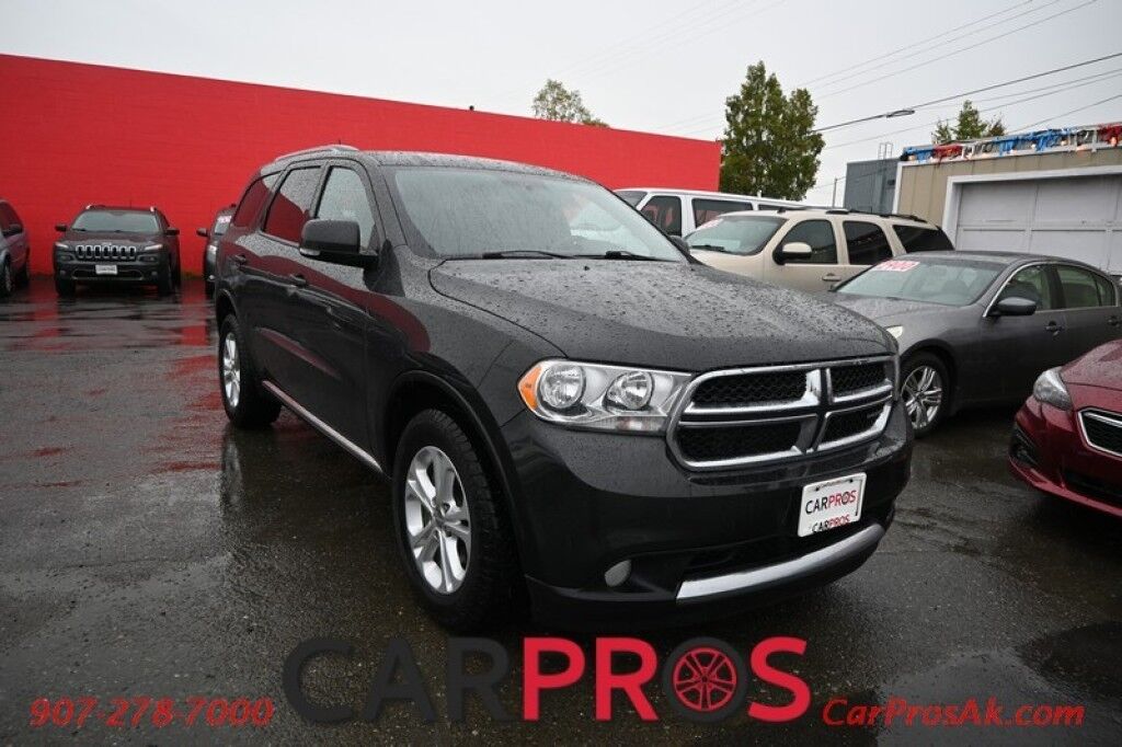 2011 Dodge Durango Crew - 3.6L V6 - Automatic - All Wheel Drive - Powered Leather Front Seats - Remote Start - Keyless Entry - Bluetooth - Backup Camera - 3rd Row Seating Anchorage AK