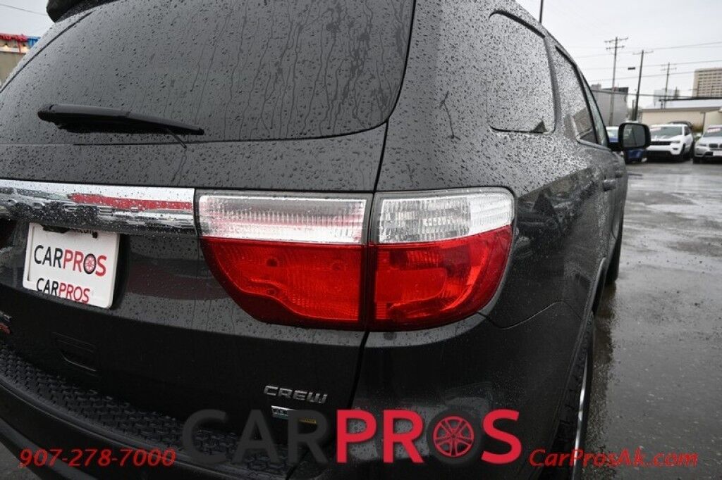 2011 Dodge Durango Crew - 3.6L V6 - Automatic - All Wheel Drive - Powered Leather Front Seats - Remote Start - Keyless Entry - Bluetooth - Backup Camera - 3rd Row Seating Anchorage AK