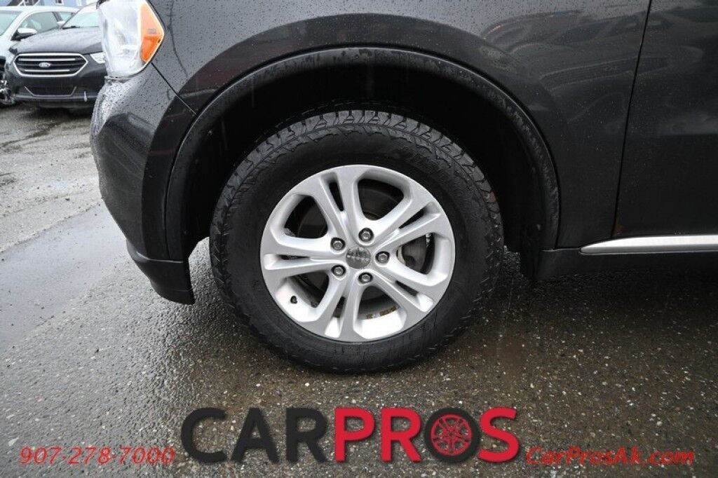 2011 Dodge Durango Crew - 3.6L V6 - Automatic - All Wheel Drive - Powered Leather Front Seats - Remote Start - Keyless Entry - Bluetooth - Backup Camera - 3rd Row Seating Anchorage AK