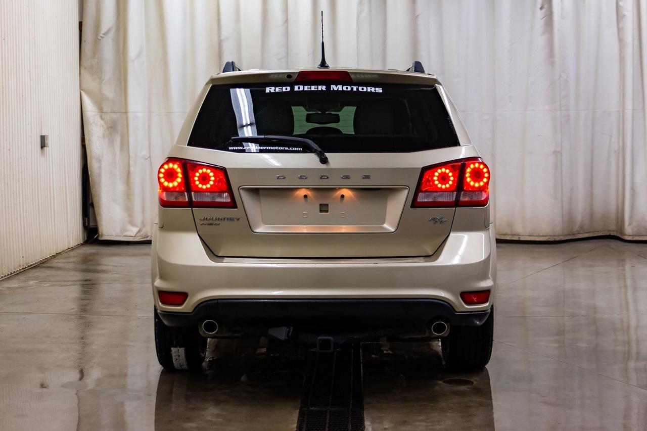 2011 Dodge Journey AWD R/T 3rd Row Leather Roof Nav Red Deer AB