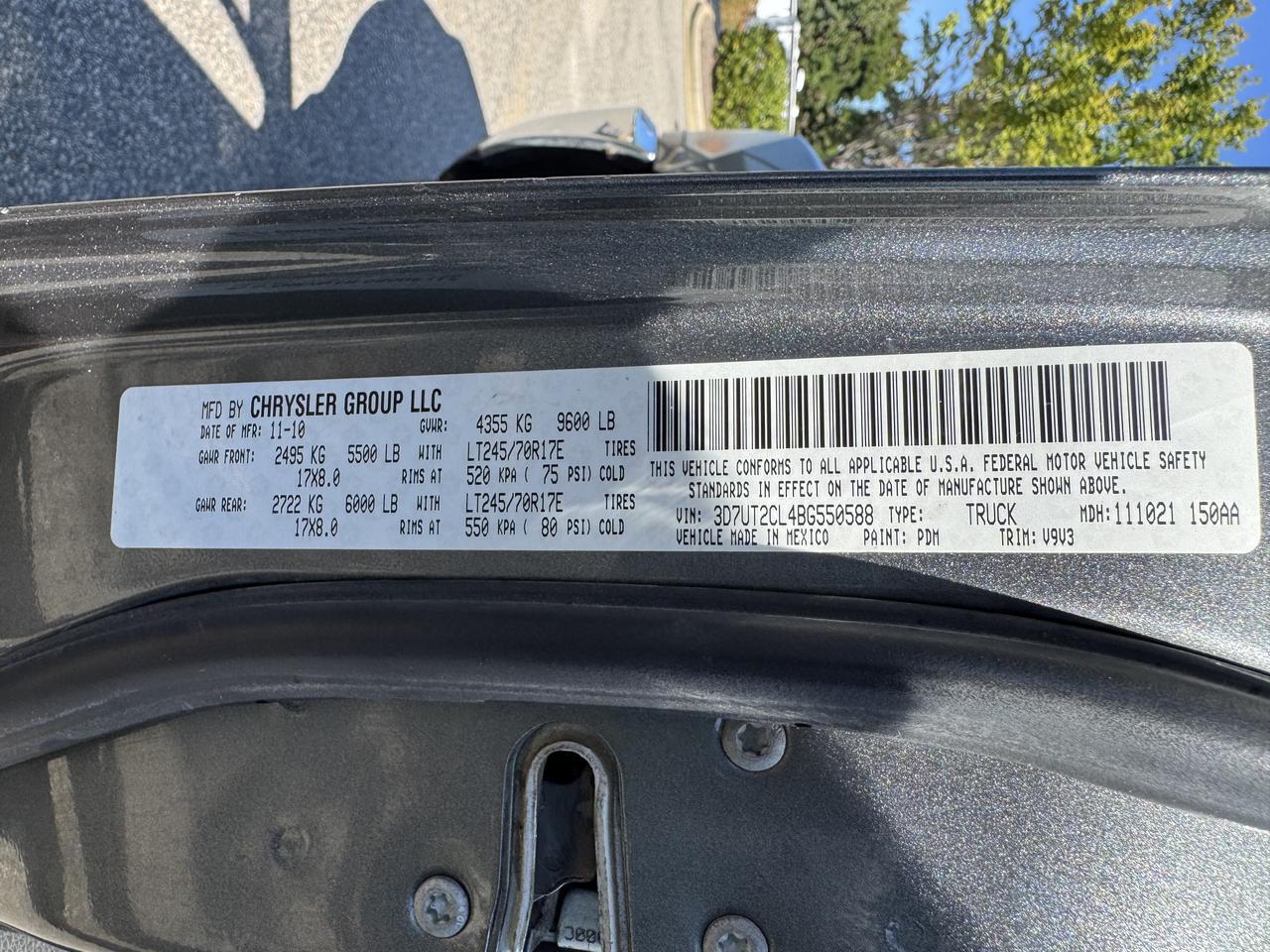 2011 Dodge Ram 2500 ST Monroe NC