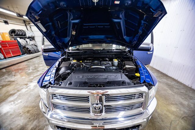 2011 Dodge Ram 3500 4x4 Mega Cab Laramie Dually Diesel Leather Red Deer AB