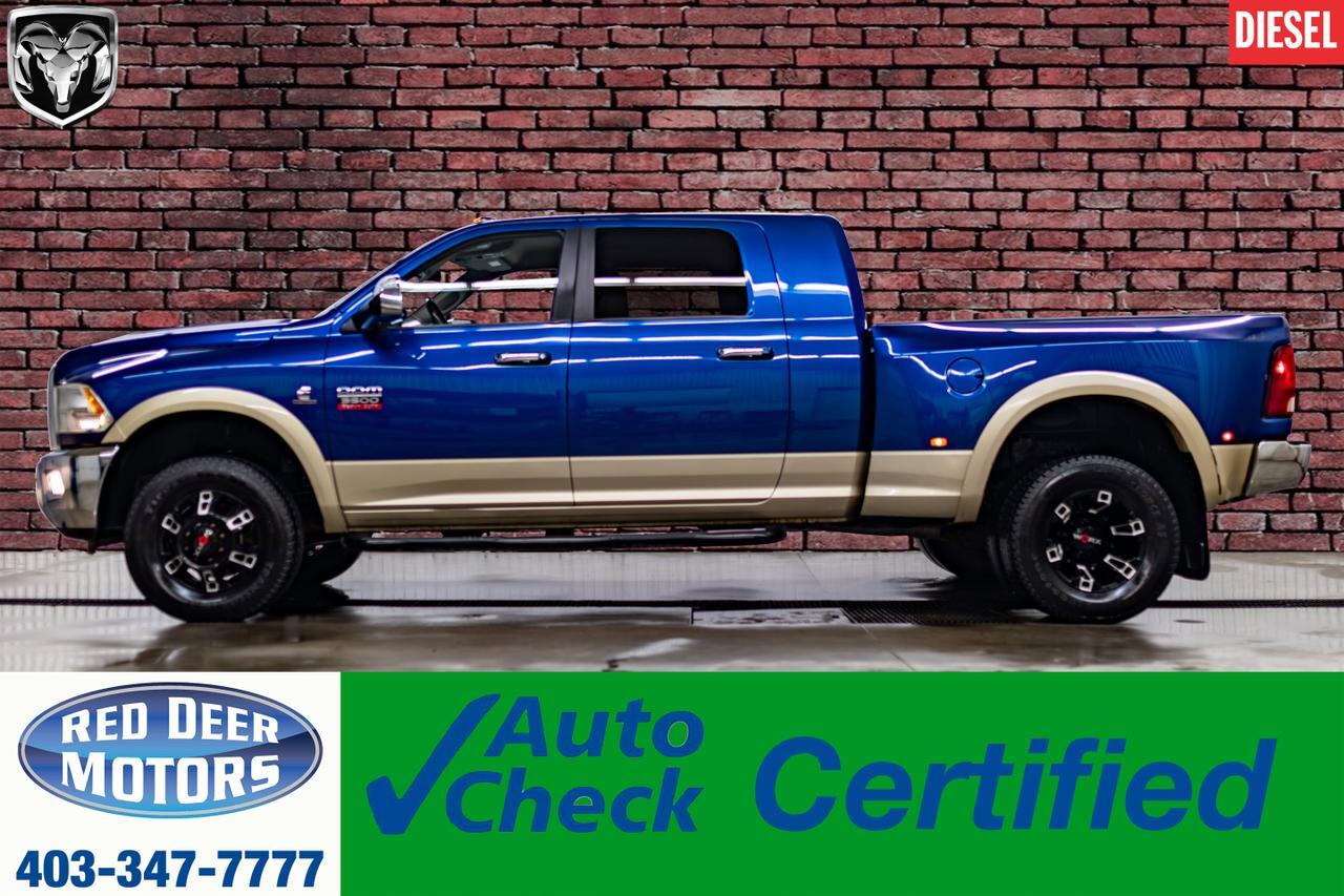 2011 Dodge Ram 3500 4x4 Mega Cab Laramie Dually Diesel Leather