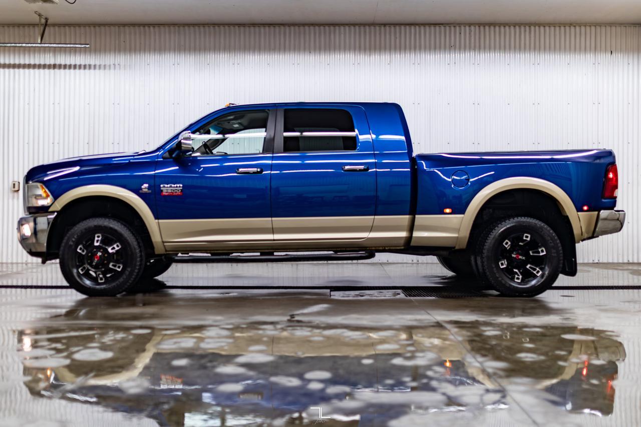 2011 Dodge Ram 3500 4x4 Mega Cab Laramie Dually Diesel Leather Red Deer AB