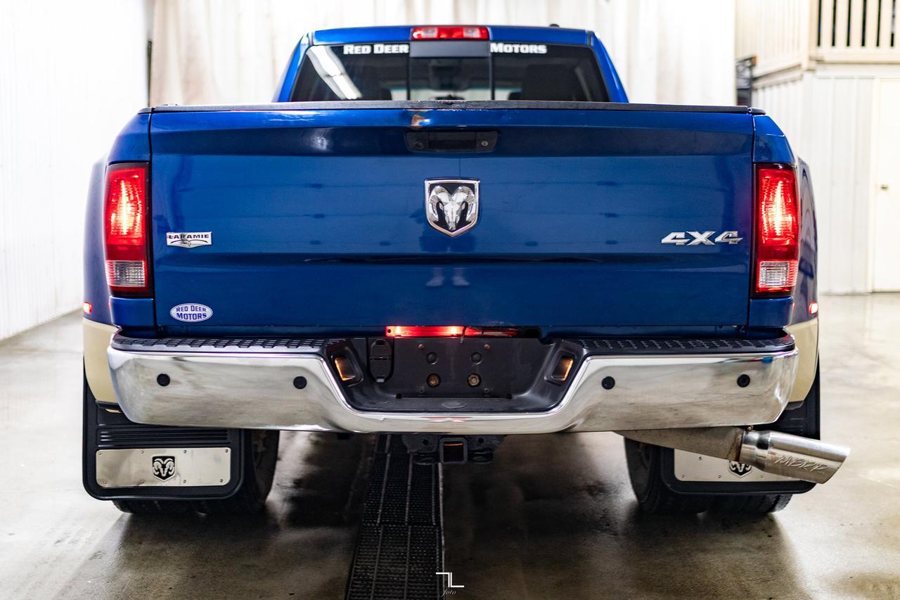 2011 Dodge Ram 3500 4x4 Mega Cab Laramie Dually Diesel Leather Red Deer AB