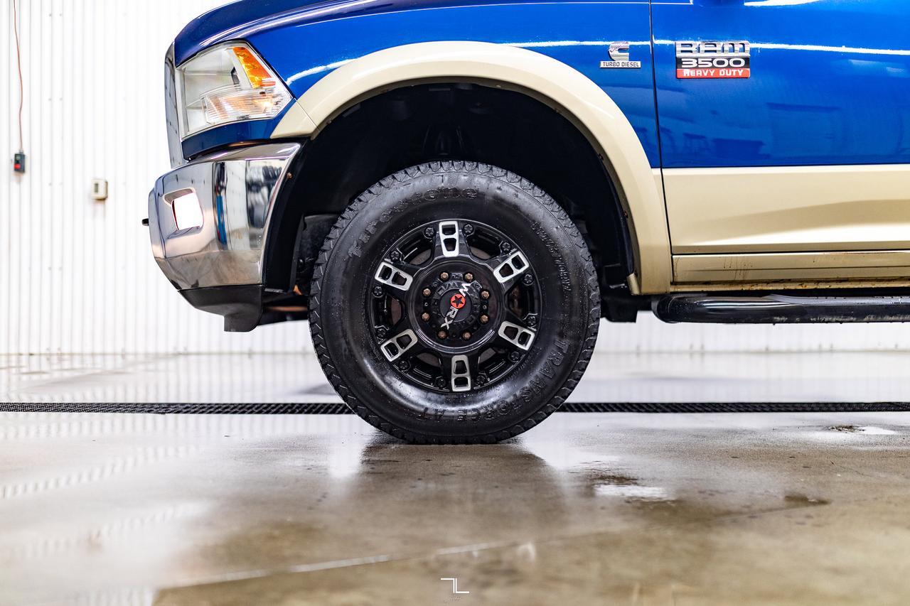 2011 Dodge Ram 3500 4x4 Mega Cab Laramie Dually Diesel Leather Red Deer AB