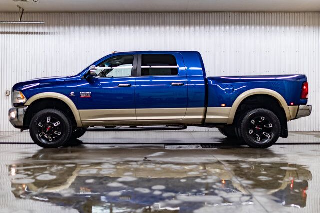 2011 Dodge Ram 3500 4x4 Mega Cab Laramie Dually Diesel Leather Red Deer AB