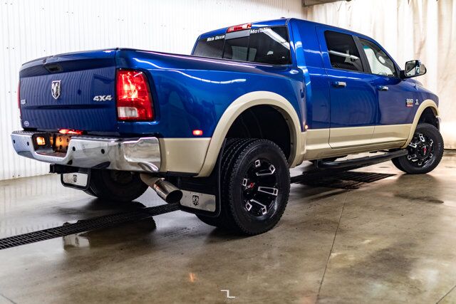 2011 Dodge Ram 3500 4x4 Mega Cab Laramie Dually Diesel Leather Red Deer AB