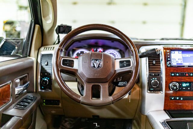 2011 Dodge Ram 3500 4x4 Mega Cab Laramie Dually Diesel Leather Red Deer AB