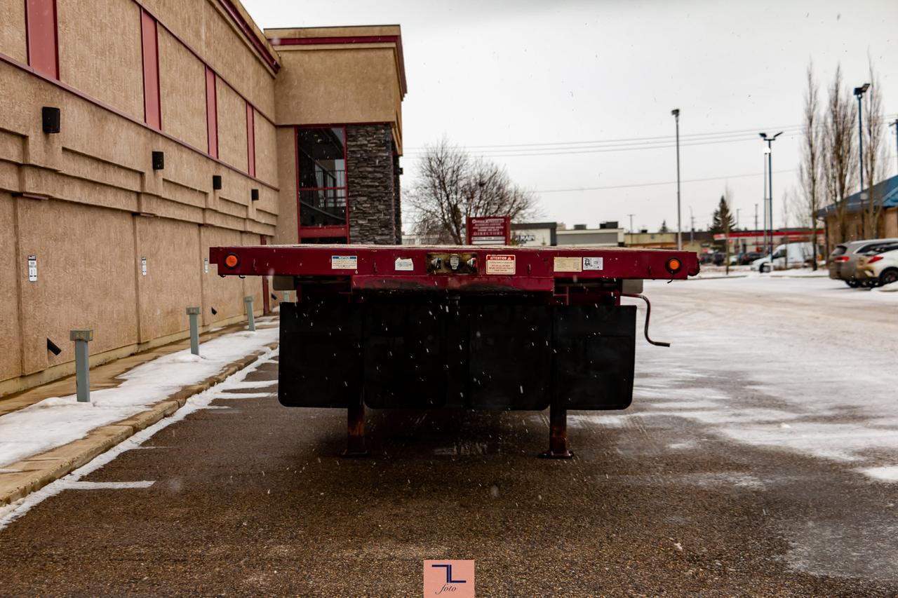 2011 Doepker Tridem 53 Ft. Steel Step Deck Trailer Red Deer AB