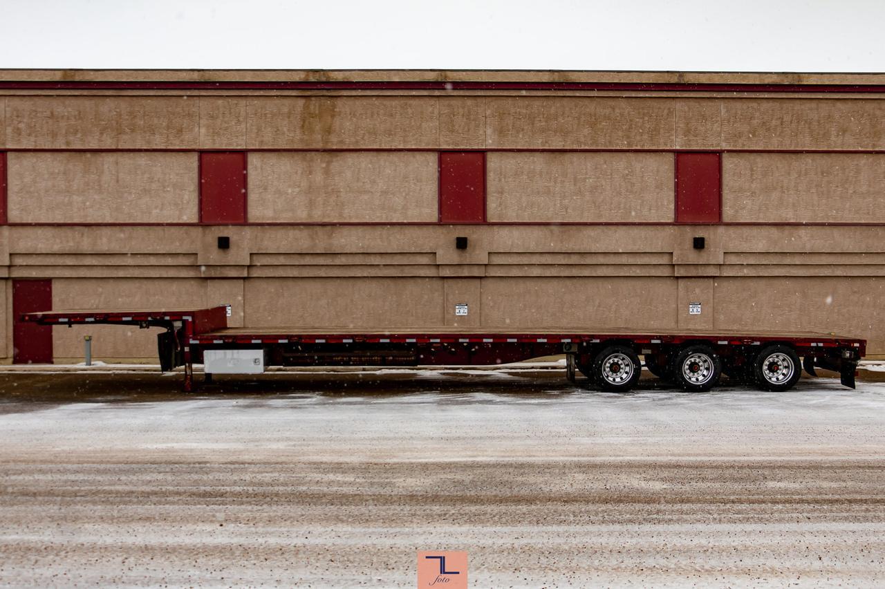 2011 Doepker Tridem 53 Ft. Steel Step Deck Trailer