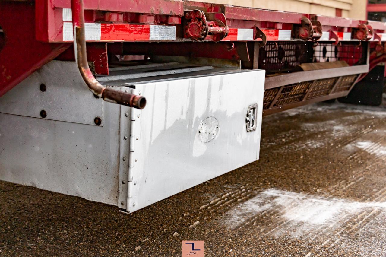 2011 Doepker Tridem 53 Ft. Steel Step Deck Trailer Red Deer AB