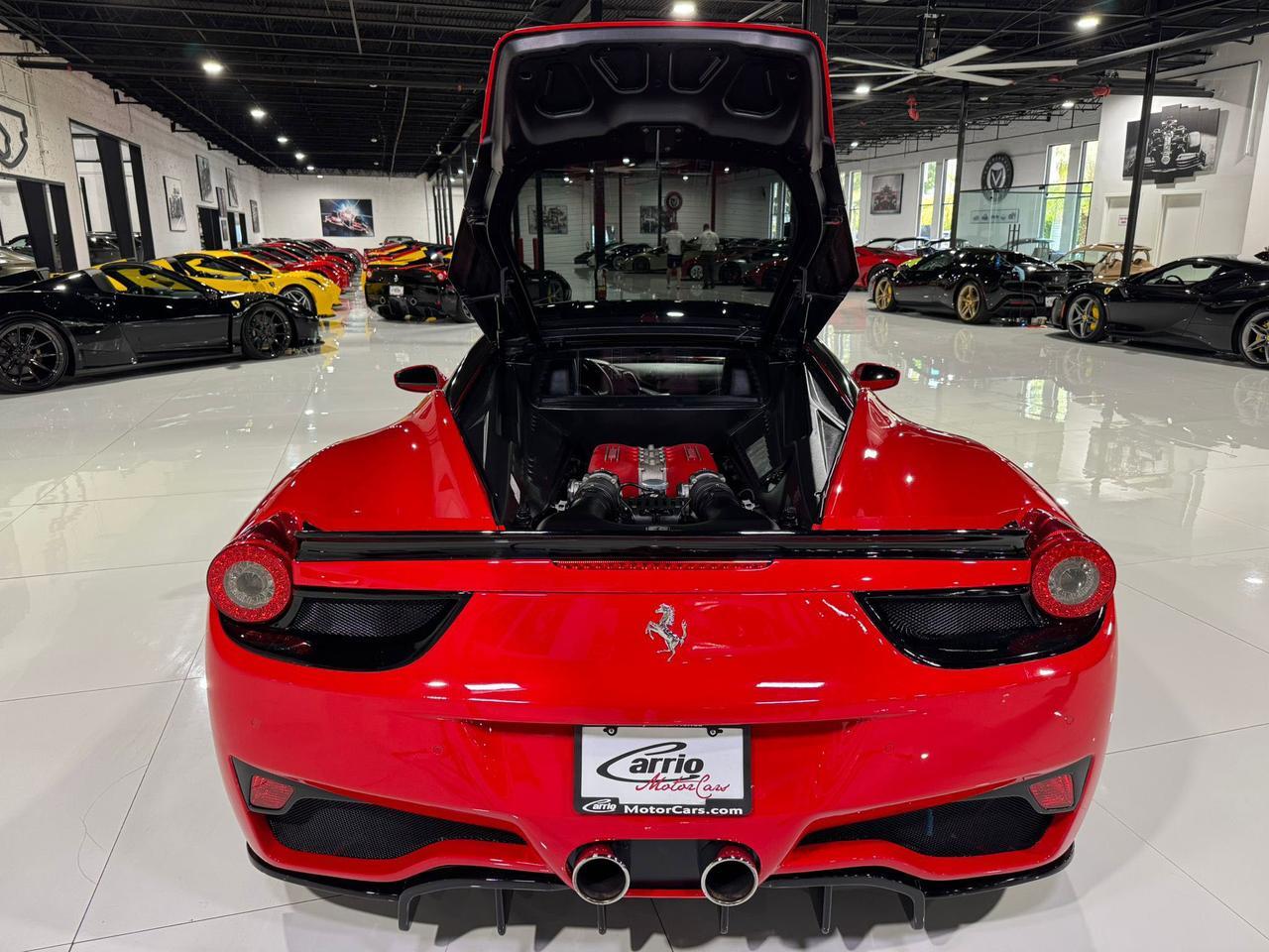 2011 Ferrari 458 Italia Prior Design bodykit, Rosso Corsa paint, interior carbon, JBL Professional Audio AND MUCH MORE!! Fort Lauderdale FL