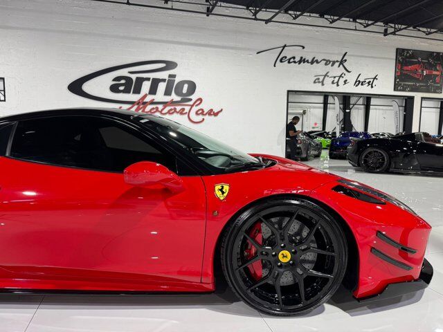 2011 Ferrari 458 Italia Prior Design bodykit, Rosso Corsa paint, interior carbon, JBL Professional Audio AND MUCH MORE!! Fort Lauderdale FL