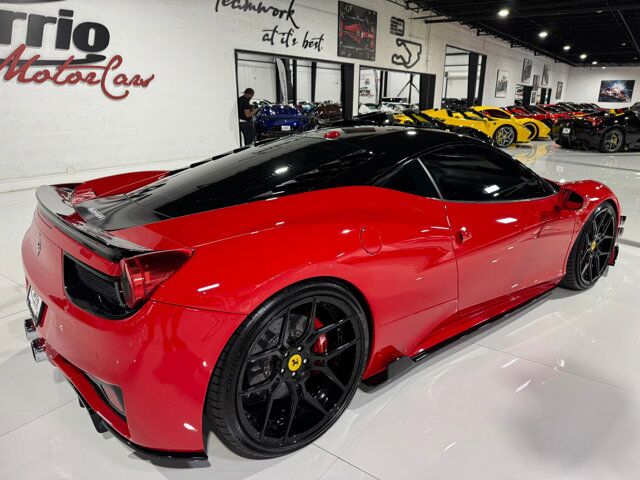 2011 Ferrari 458 Italia Prior Design bodykit, Rosso Corsa paint, interior carbon, JBL Professional Audio AND MUCH MORE!! Fort Lauderdale FL
