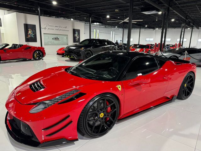 2011 Ferrari 458 Italia Prior Design bodykit, Rosso Corsa paint, interior carbon, JBL Professional Audio AND MUCH MORE!! Fort Lauderdale FL