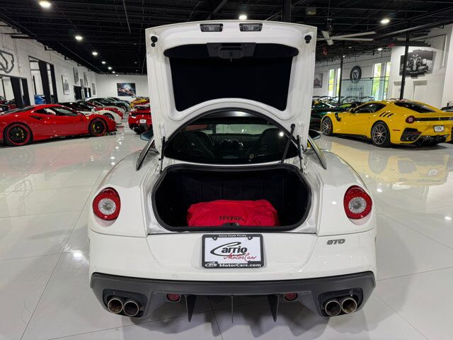 2011 Ferrari 599 GTO 1/599 for the world, 1/125 for the U.S. Bianco Avus paint, Bose audio AND MUCH MORE!!! Fort Lauderdale FL